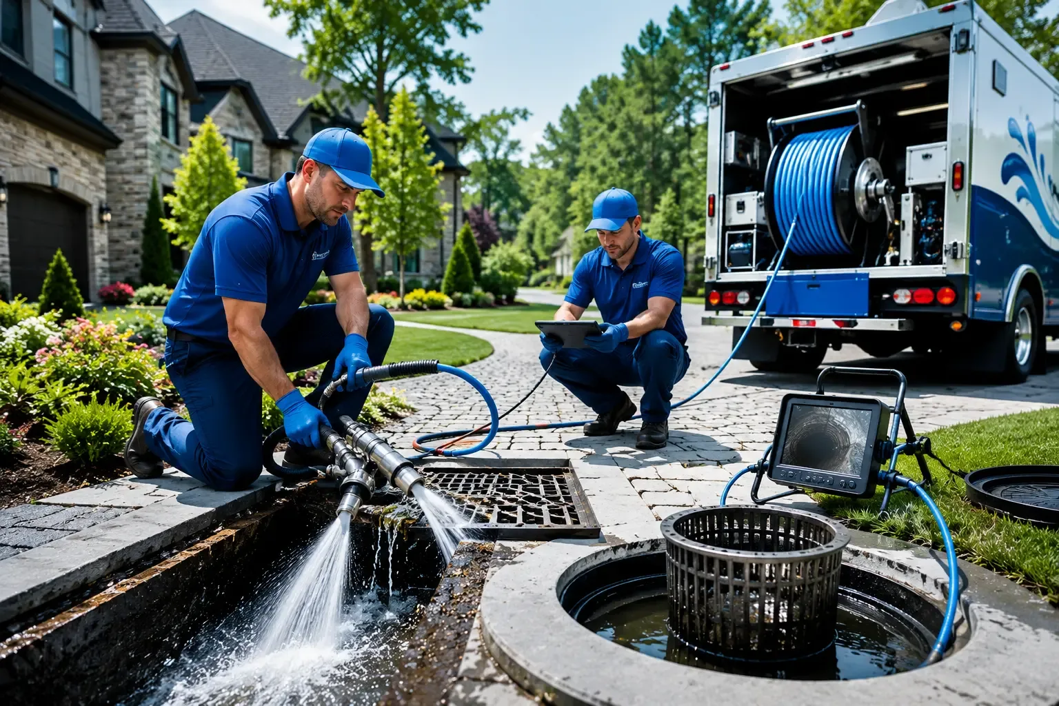 Local outdoor drain cleaning professionals in Trade, TN